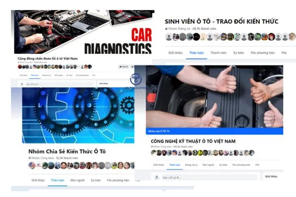 Kỹ thuật viên đang thực hiện chẩn đoán lỗi hệ thống điện trên xe ô tô