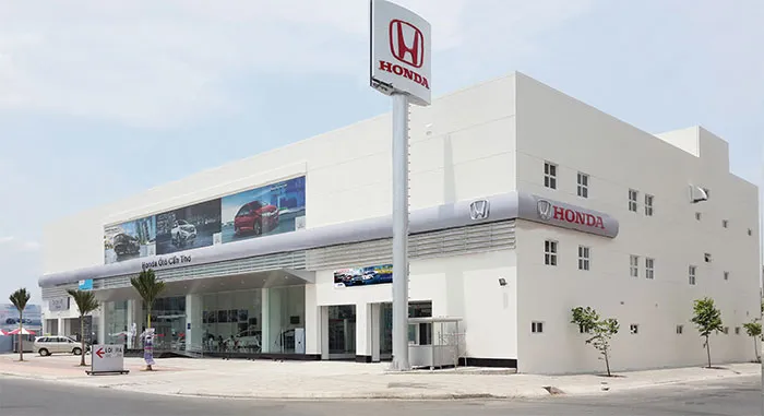 Showroom đại lý Honda Ôtô Cần Thơ đạt chuẩn 5S