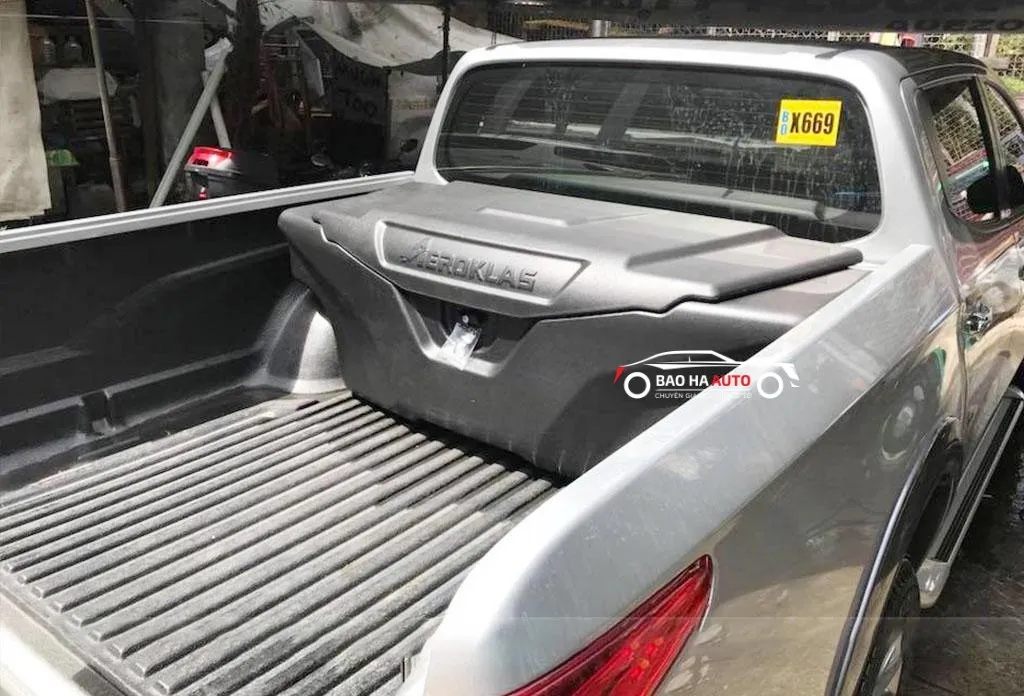 Chi tiết chất liệu và độ hoàn thiện của thùng đựng đồ cho xe bán tải Aeroklas Ubox