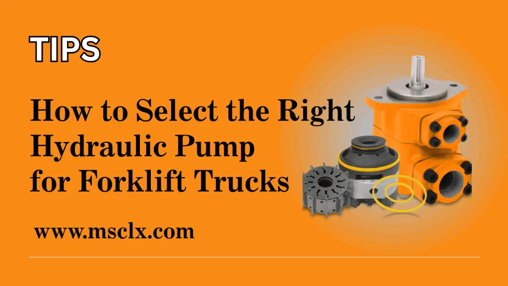 Bơm thủy lực xe nâng các loại bánh răng, cánh gạt và piston được bố trí trên bàn làm việc với công cụ bảo trì