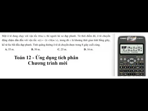 Một Ô Tô Đang Chạy Với Vận Tốc 36km H: Phân Tích Chuyển Động Phanh