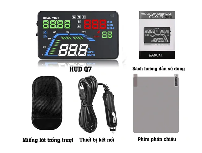 HUD Q7 các góc độ
