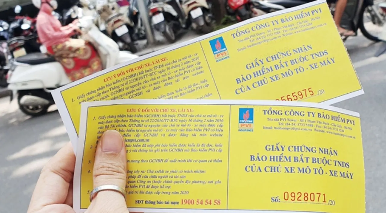 Mức phạt mới từ 2025 dành cho lỗi không có bảo hiểm xe máy