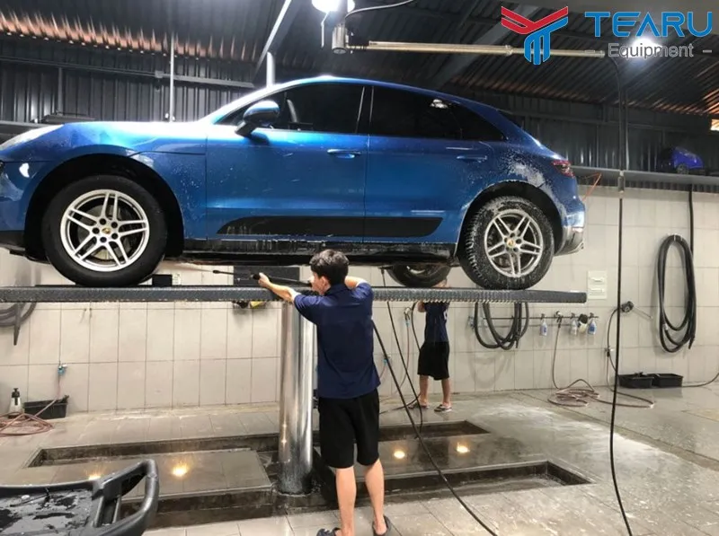 Các bước thực hiện cách rửa gầm xe ô tô đúng kỹ thuật chuyên nghiệp