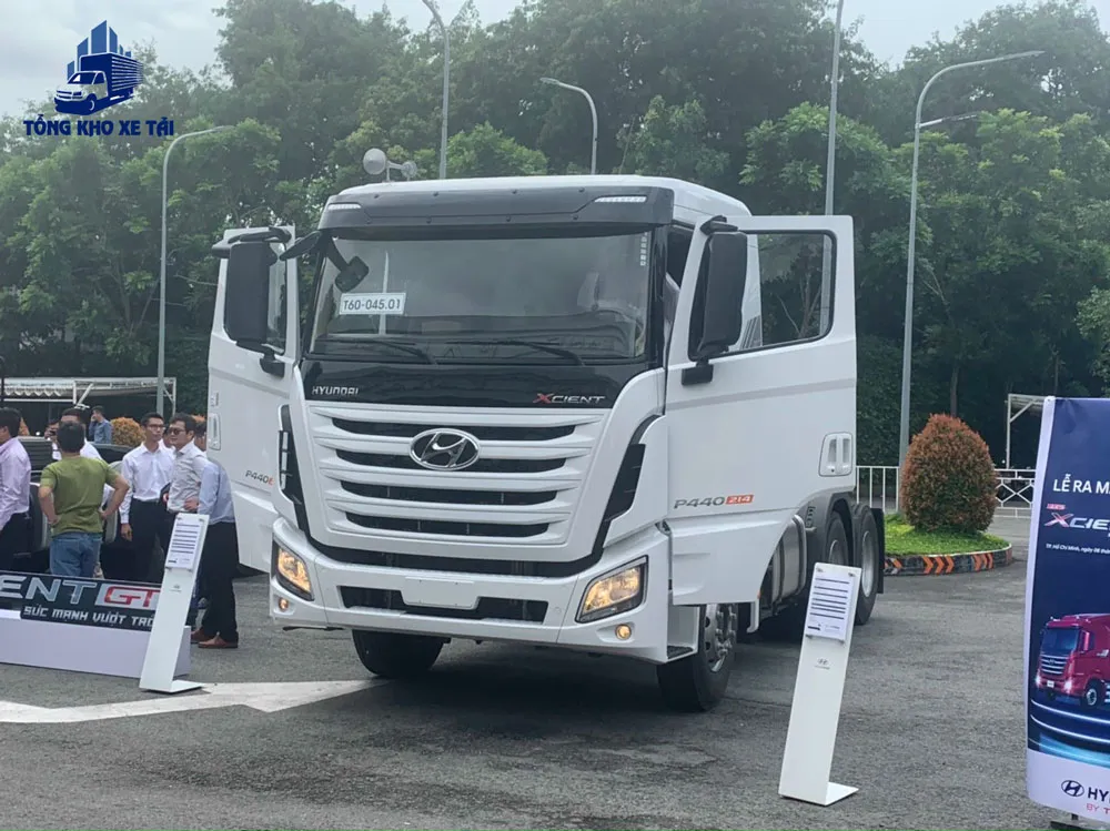 Hyundai Xcient GT sở hữu thiết kế chuẩn phong cách Châu Âu