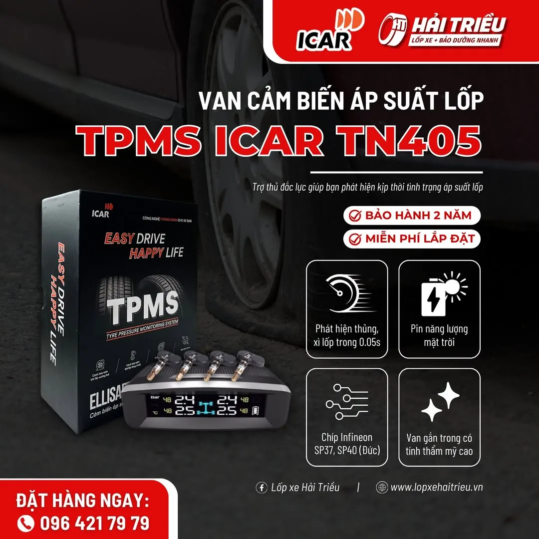 cảm biến áp suất lốp Icar