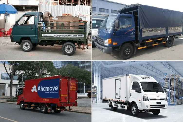 Ví dụ bản vẽ kỹ thuật thùng xe tải với các view cơ bản