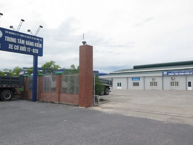 Trung tâm Đăng kiểm xe cơ giới 17-02D thuộc Công ty TNHH cơ khí ô tô An Thái