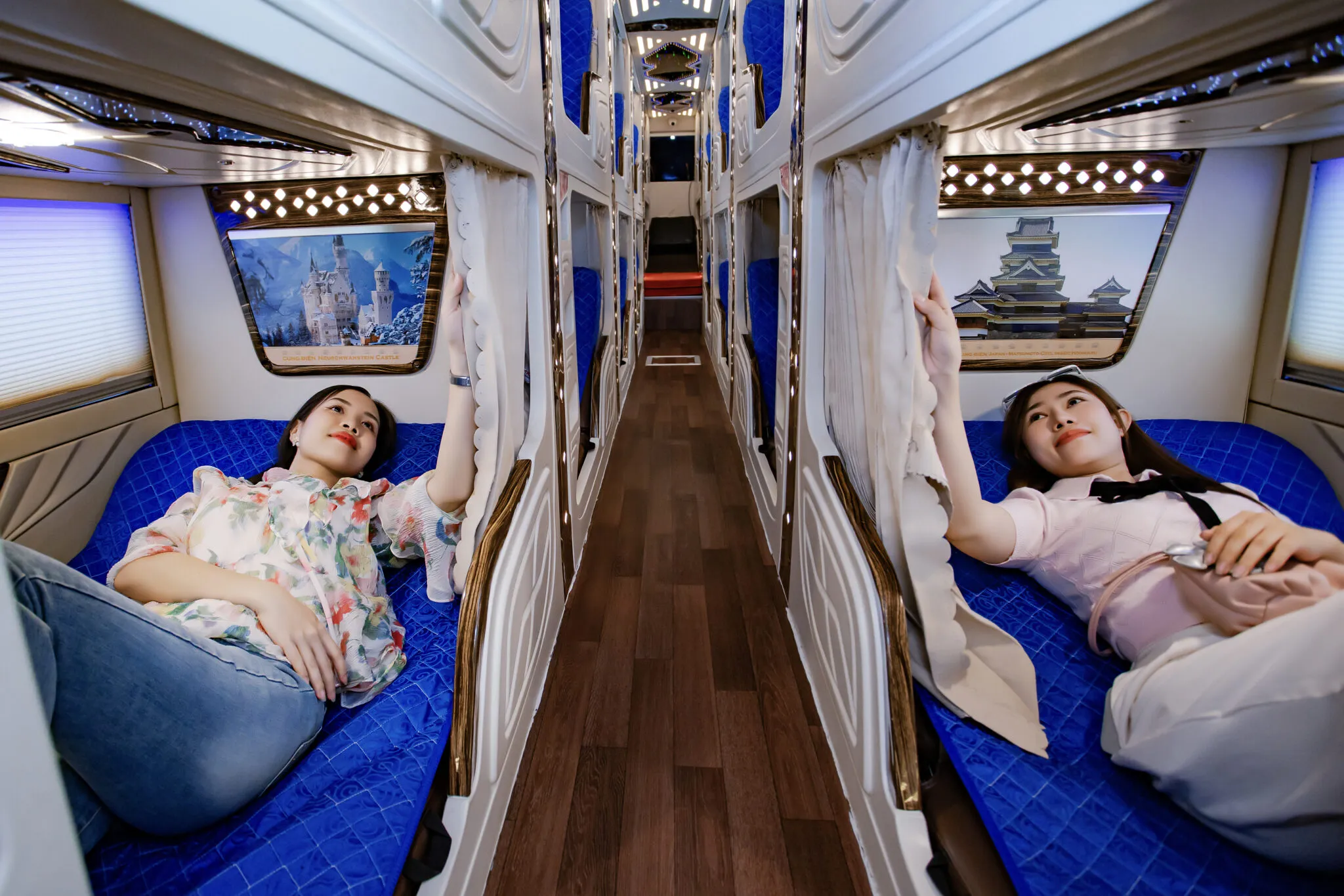 Nội thất xe limousine cao cấp