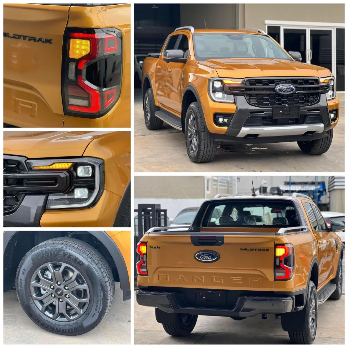 Thiết kế ngoại thất hầm hố của Ford Ranger Wildtrak thế hệ mới