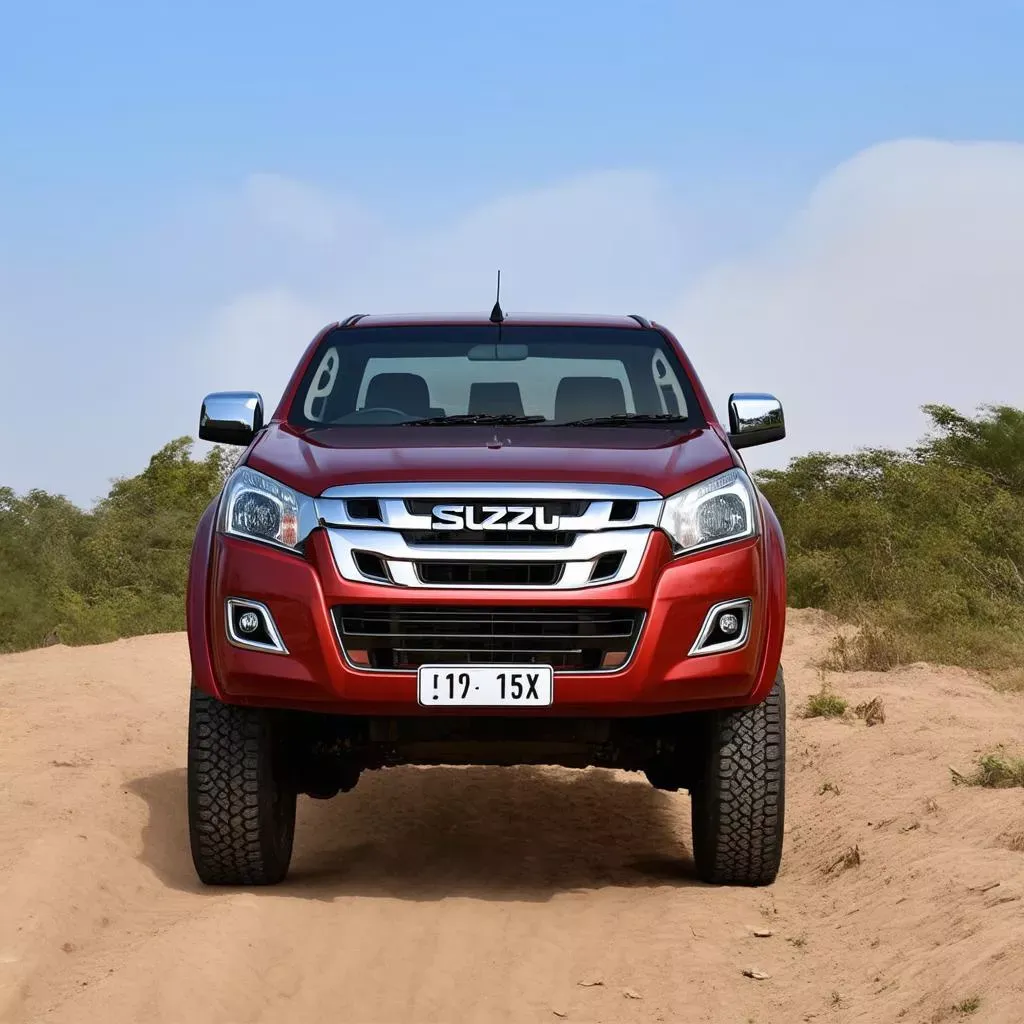 Isuzu Dmax 2015 ngoại thất và khả năng off-road vượt trội