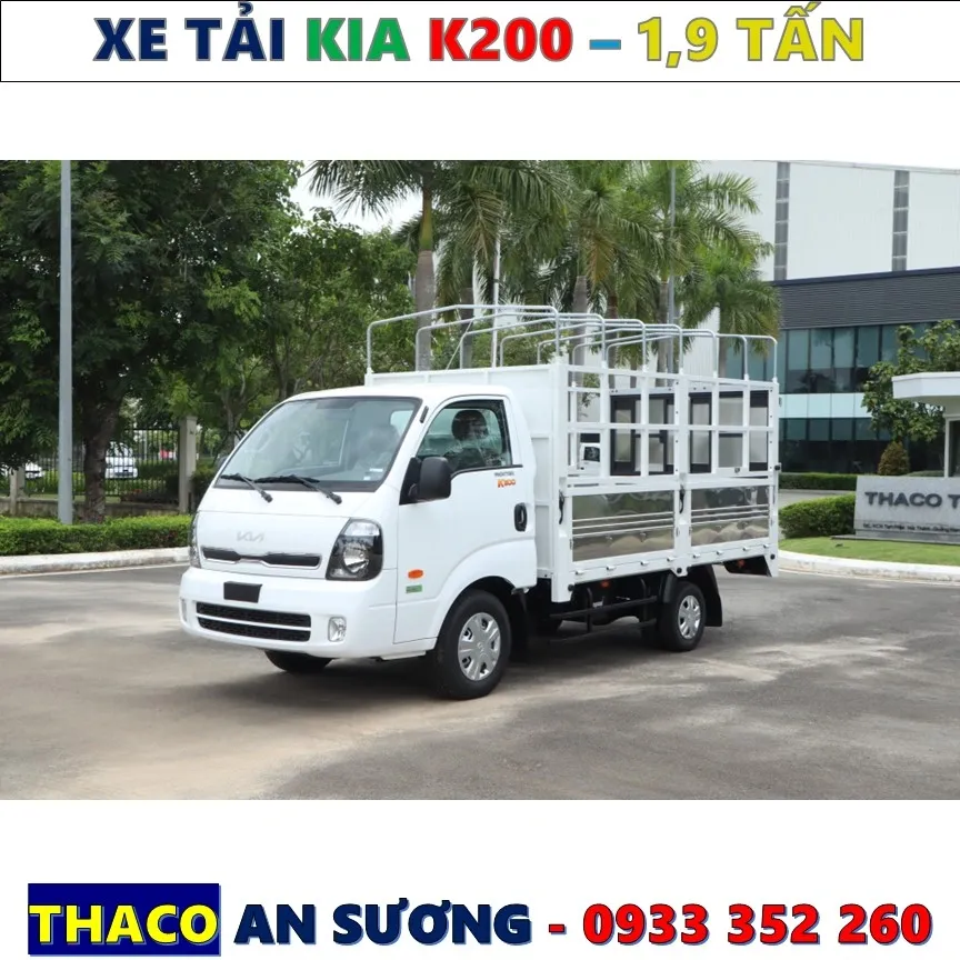 Mẫu thùng mui bạt mở 5 bửng tiện lợi