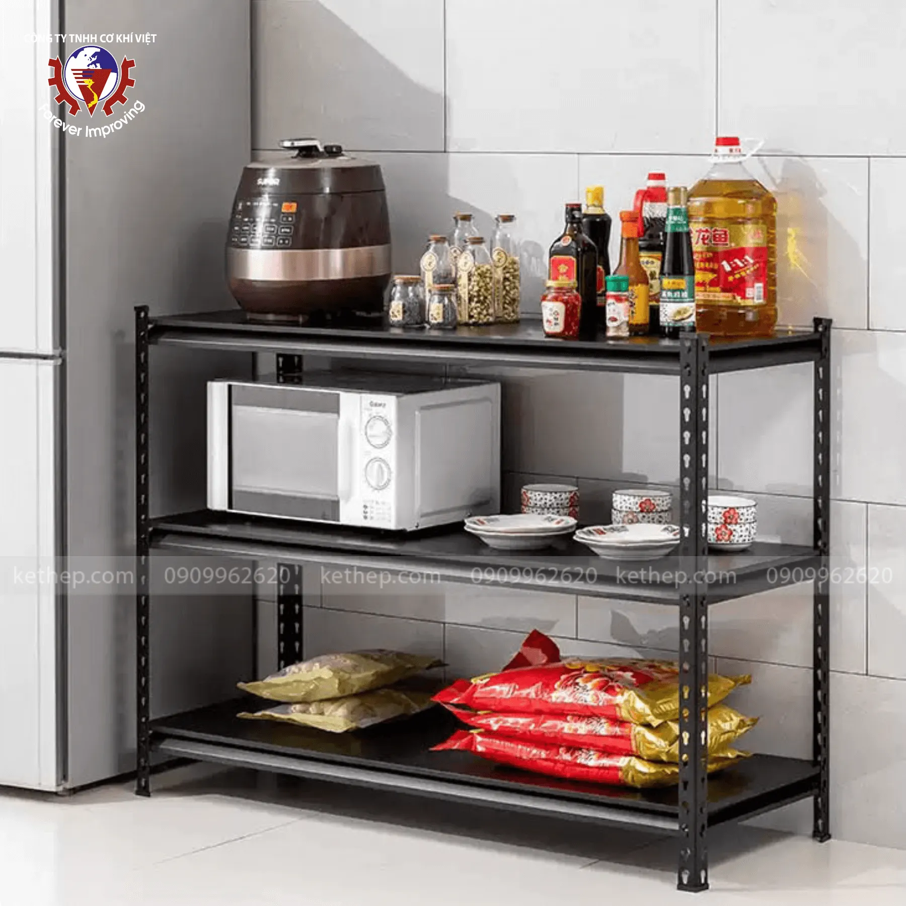 Kệ đa năng 3 tầng