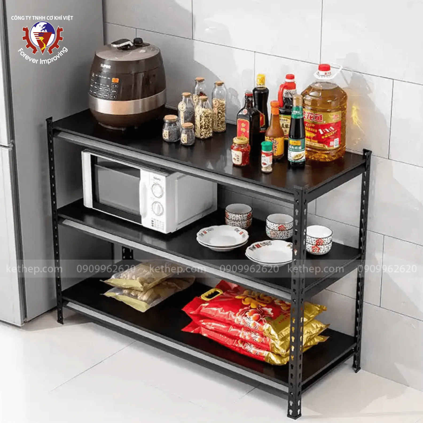 Video mô phỏng 360 độ kệ thép V