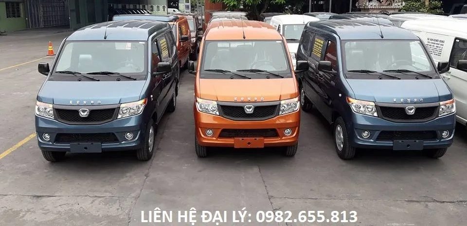 Khoang chứa hàng rộng rãi với tải trọng 950kg của dòng xe bán tải Kenbo