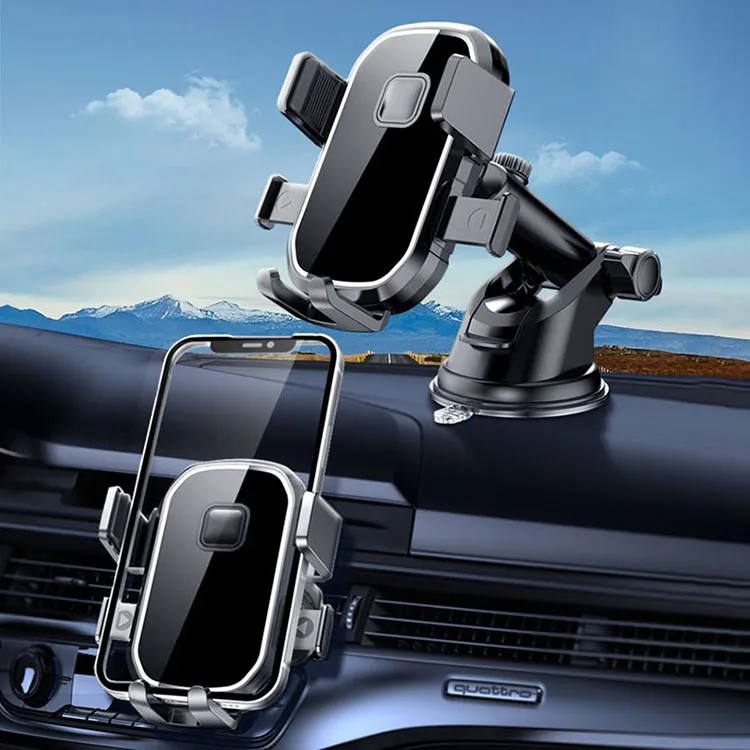 Kẹp điện thoại ô tô cố định trên cửa gió điều hòa, đảm bảo an toàn tuyệt đối