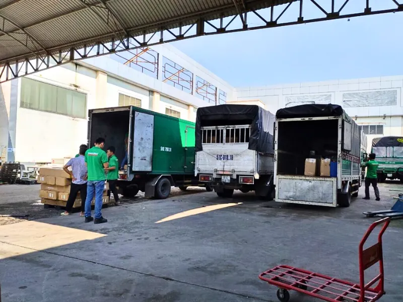 Có thể cung cấp dịch vụ vận chuyển hàng hóa cho các kho bãi