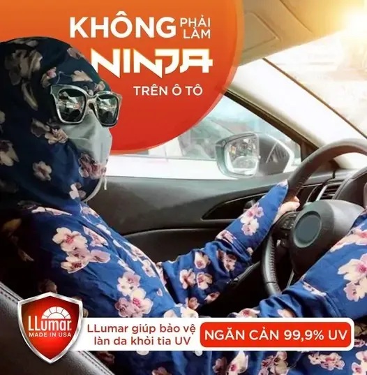 Không lo cháy nắng khi dán phim cách nhiệt ô tô LLumar
