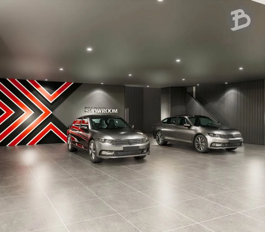 Thiết kế khu chờ xe tiện nghi cho khách hàng