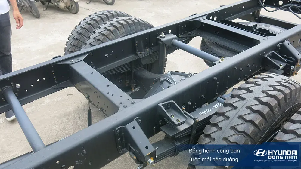 Khung sầm sát-xi xe hyundai 110sp