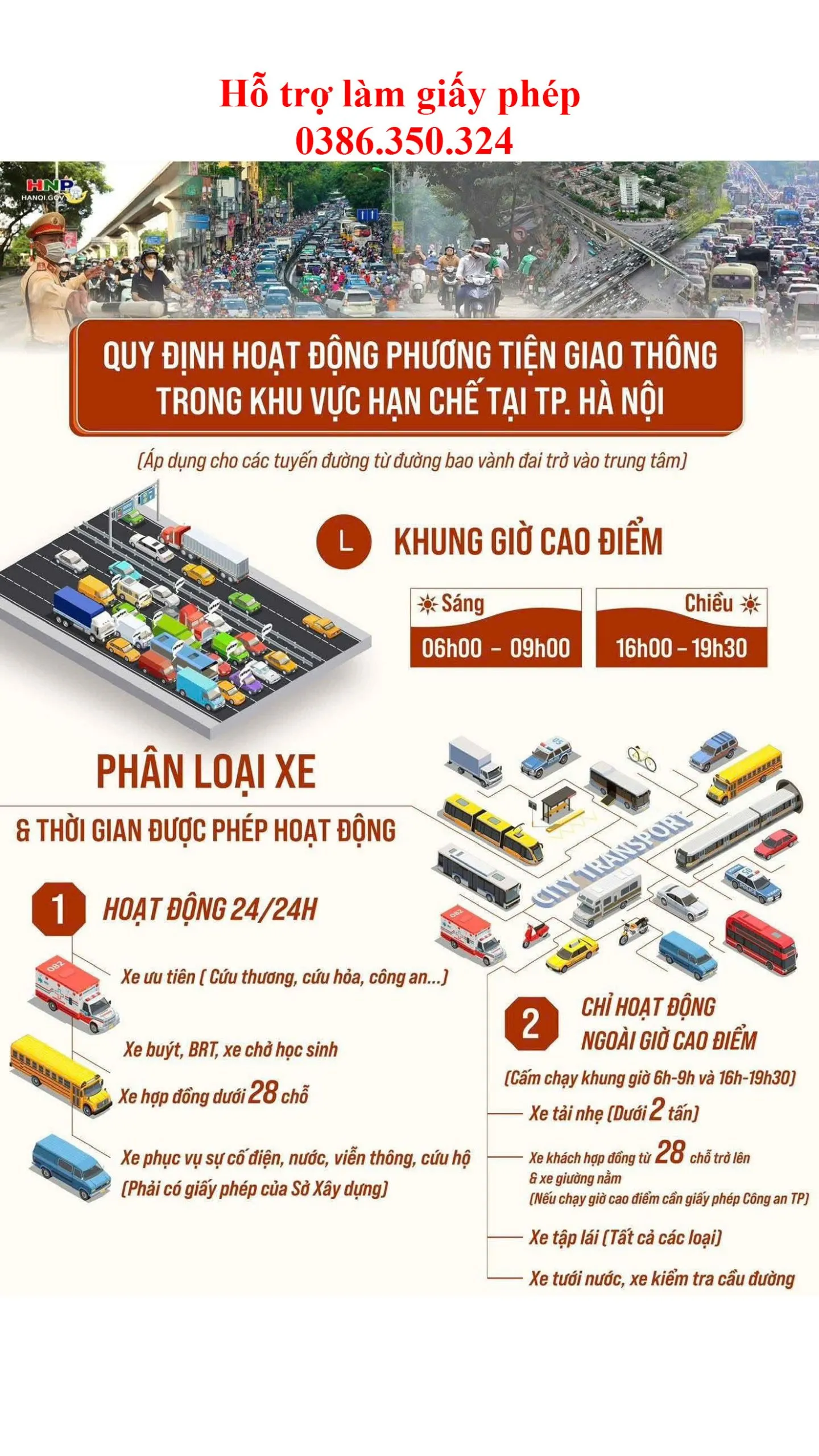 Quy định hoạt động phương tiện giao thông trong khu vực hạn chế
