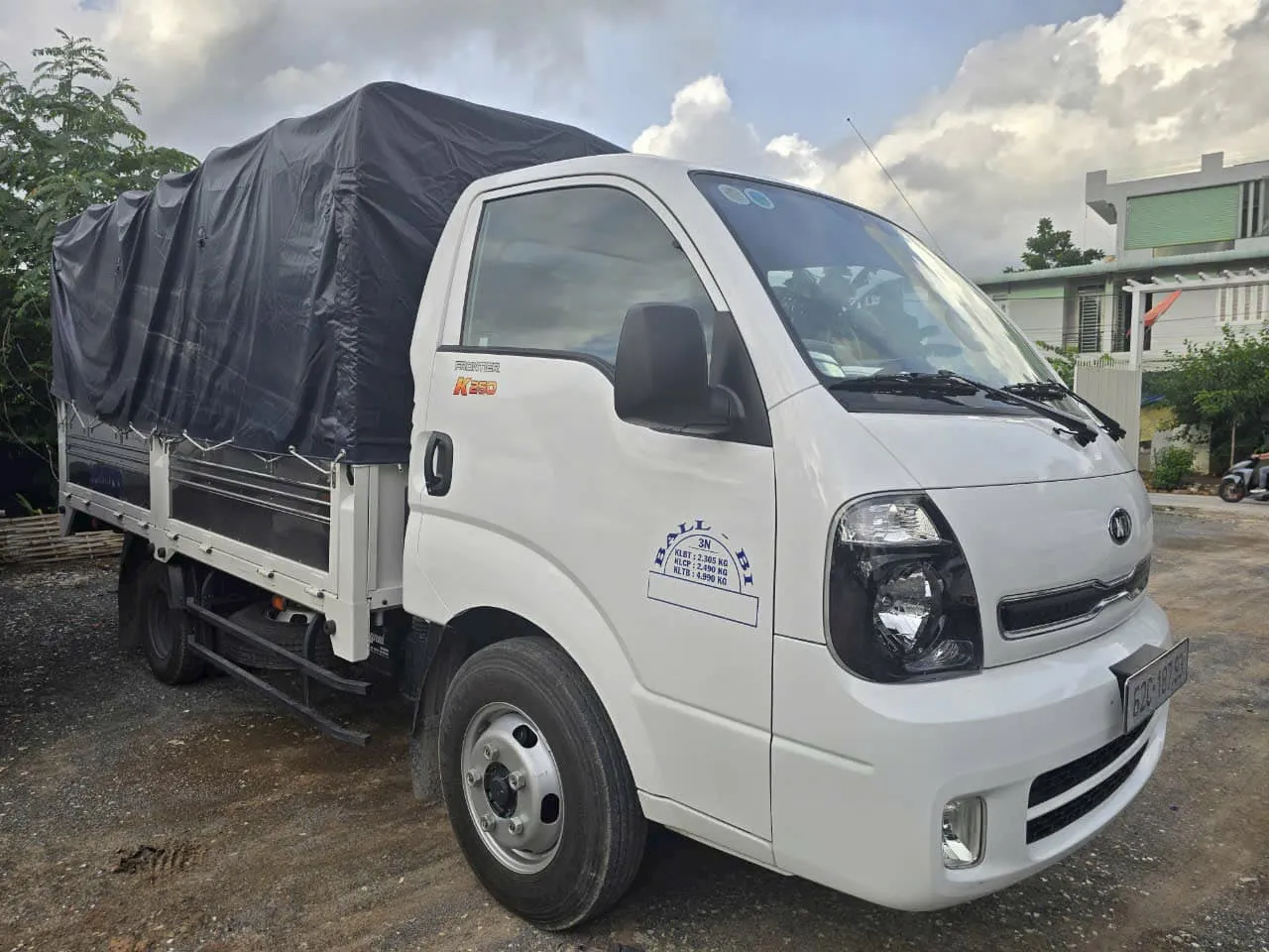 Xe tải cũ Kia K250 2.49 tấn mui bạt giá rẻ