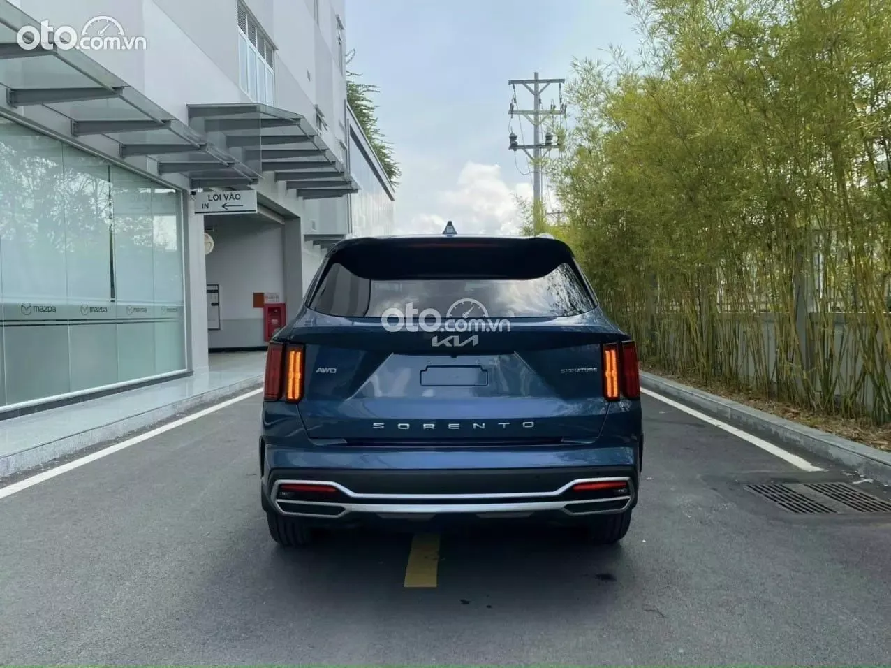 Đuôi xe KIA Sorento 2022.