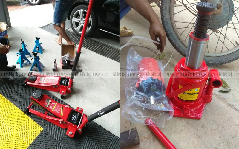 Kích Thủy Lực Nâng Hạ Ô Tô An Toàn