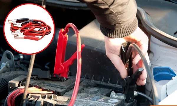 Đấu các đầu cực của bình ắc quy