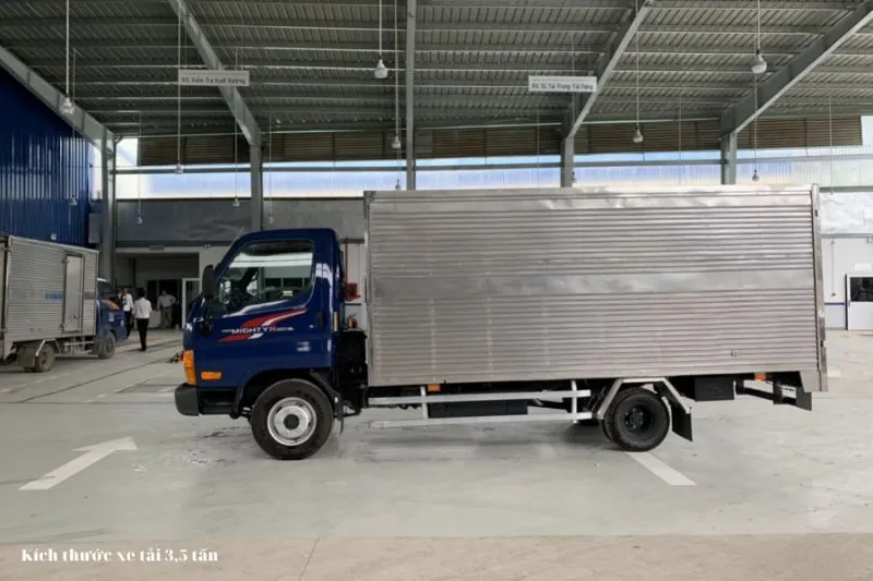 Kích thước xe tải 3.5 tấn