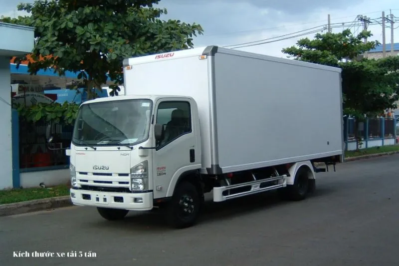 Kích thước xe tải 5 tấn