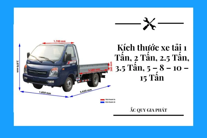 Kích thước xe tải