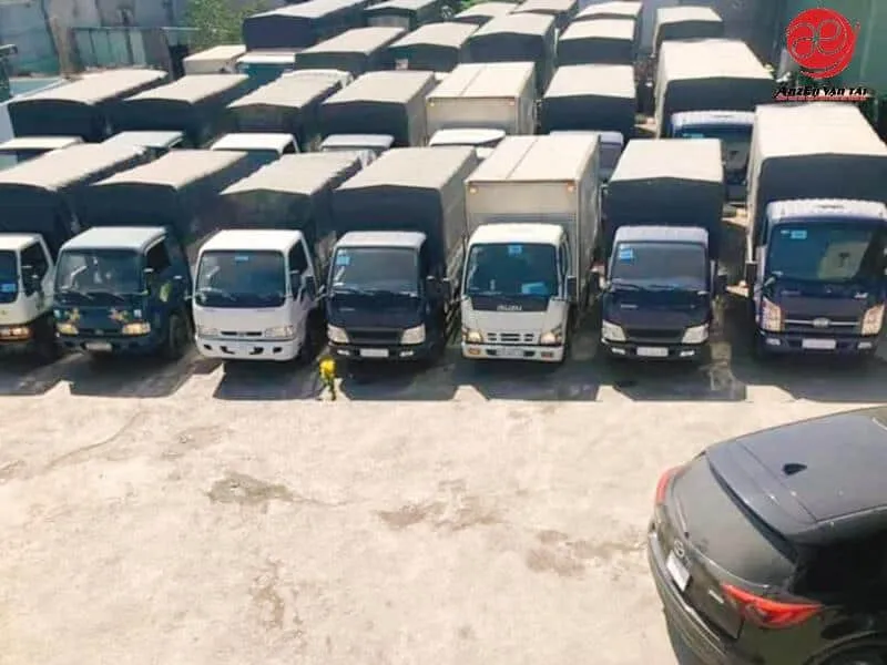 kích thước xe tải