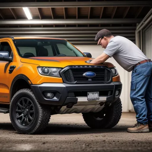 Kiểm tra động cơ Ford Ranger 2018 cũ