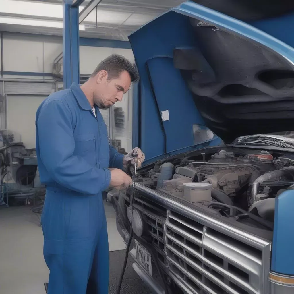 Kiểm tra chuyên sâu động cơ xe ô tô mới và các hệ thống cơ khí