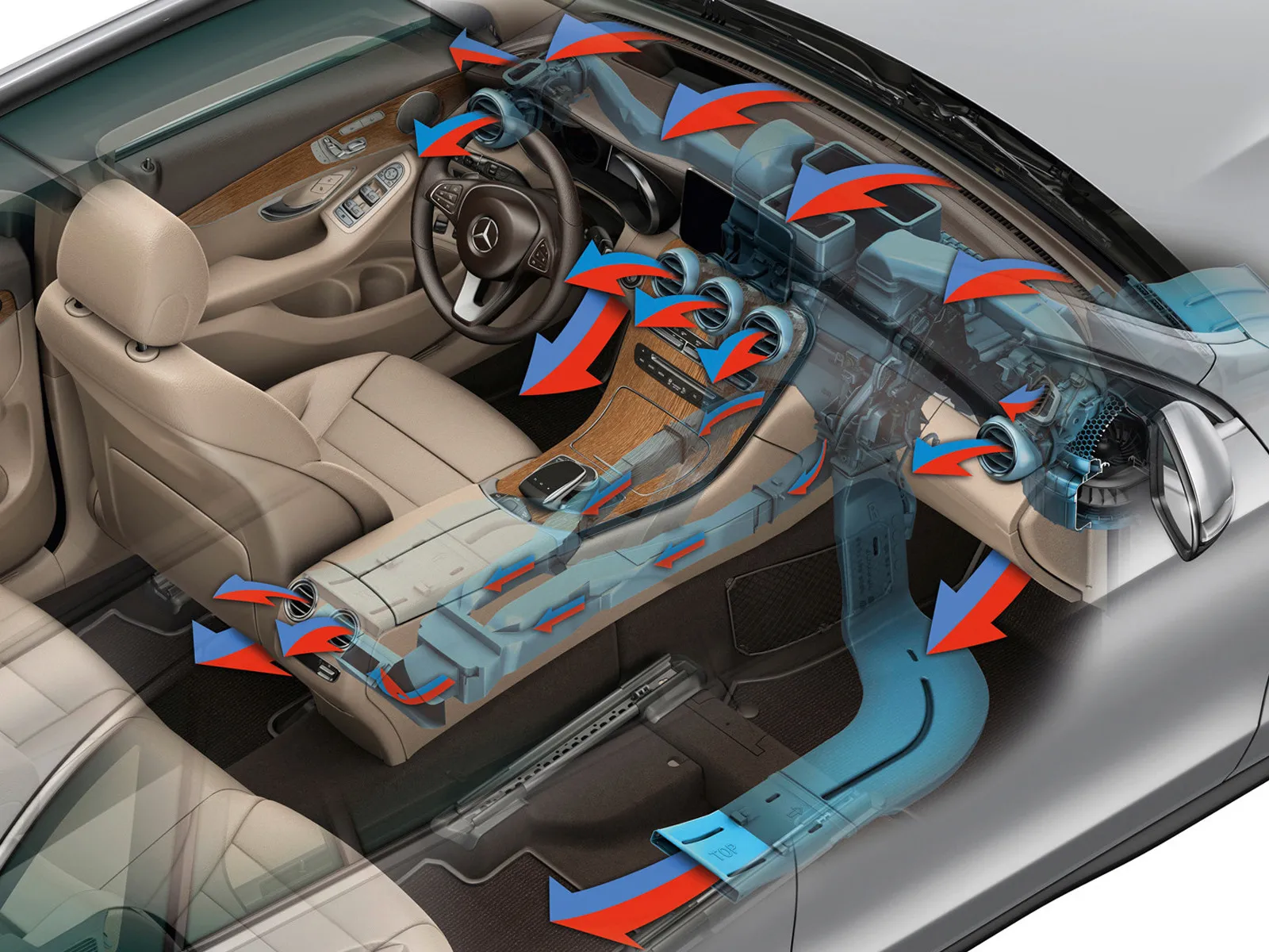 Kiểm tra hệ thống điều hòa xe khi lâu không đi, bật quạt gió và điều hòa ở mức cao nhất trong vài phút