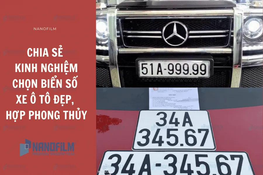 Kinh nghiệm thực tế khi đi bấm biển số xe ô tô tại cơ quan chức năng