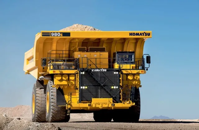 Siêu xe tải Komatsu 980E