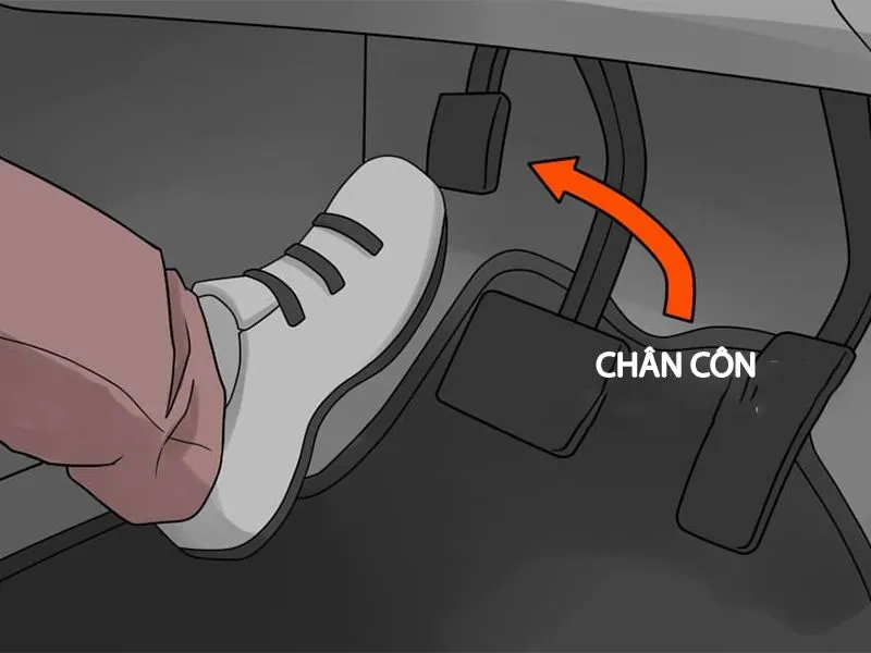 Kỹ thuật chuẩn để đạp côn trên xe ô tô số sàn