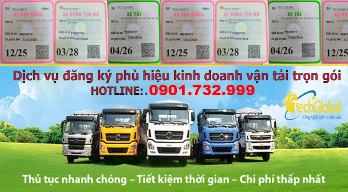Chuyên gia tư vấn thủ tục và báo giá phù hiệu xe tải cho doanh nghiệp vận tải