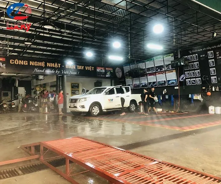 Gara ô tô phải có mặt bằng rộng và thoáng