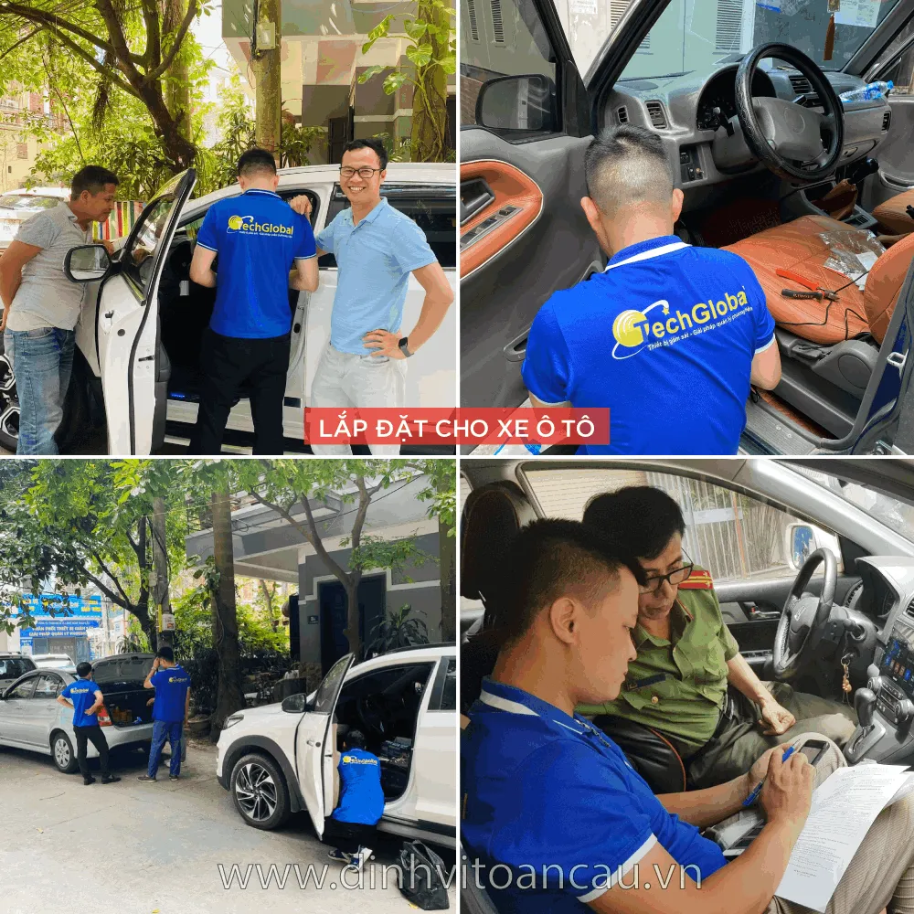 Chuyên viên kỹ thuật trực tiếp lắp đặt và cài đặt phần mềm cho khách hàng