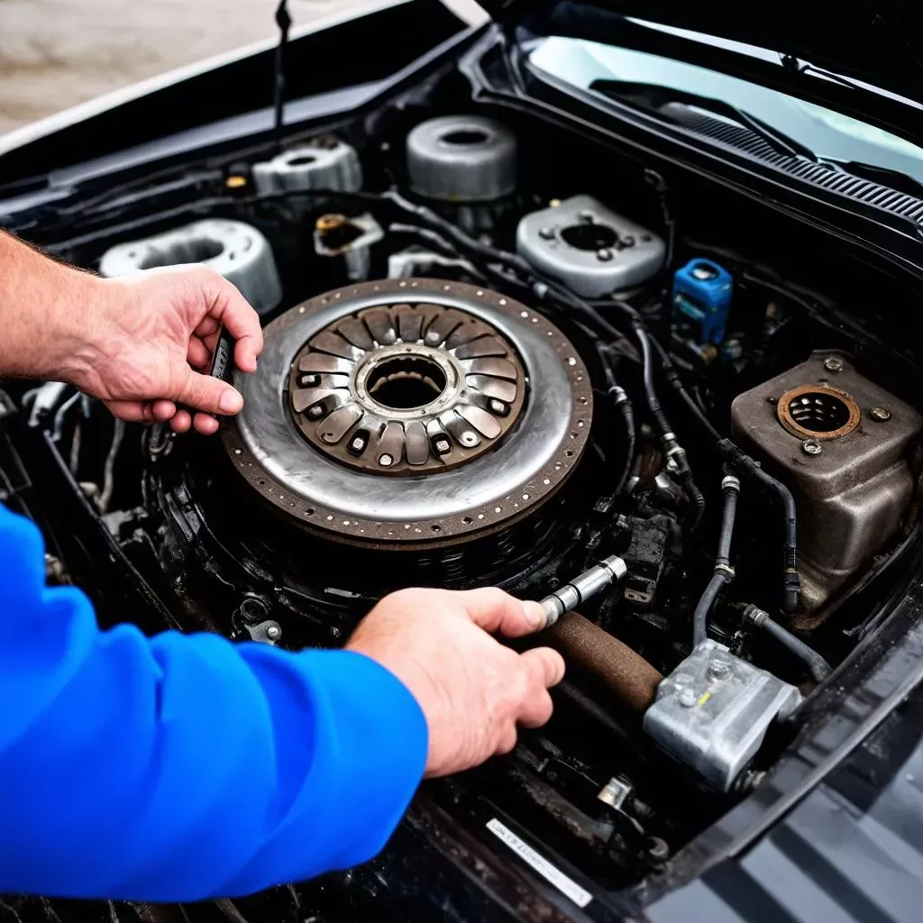 Lắp lá côn ô tô chính xác