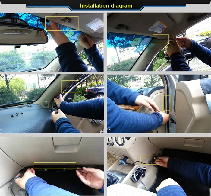 Kỹ thuật đi dây nguồn camera hành trình an toàn và đảm bảo tính thẩm mỹ cho nội thất ô tô