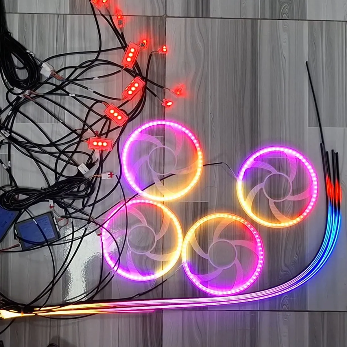 Led Nội Thất ô tô RGB G4 24 chi tiết