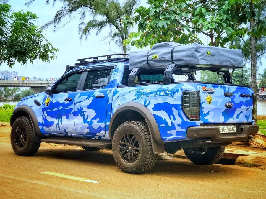 Lều TJM trên nóc xe bán tải