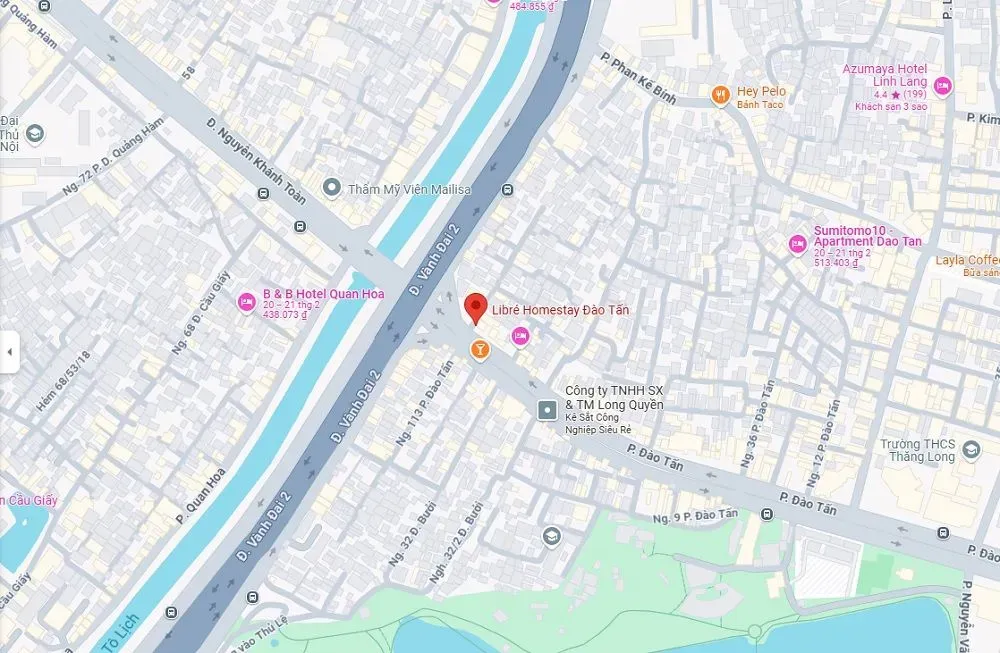 Không gian homestay sạch sẽ, tương tự như không gian nội thất cần vệ sinh sạch sẽ khi giặt nệm xe ô tô