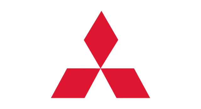 Logo hãng xe ô tô Mitsubishi