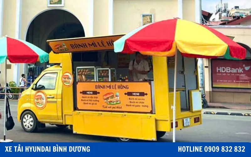 Lợi ích của xe bán hàng lưu động