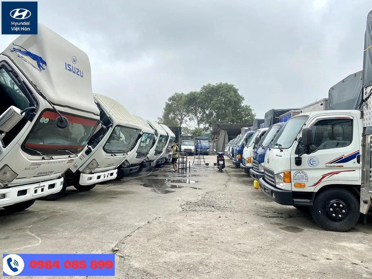 Lợi ích khi chọn mua xe tải cũ khu vực Ninh Bình